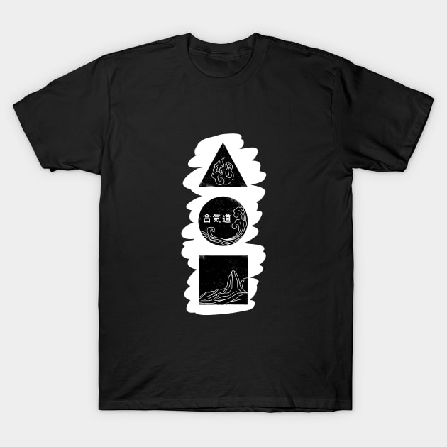 Aikido Symbol T-Shirt by DuckyDuck